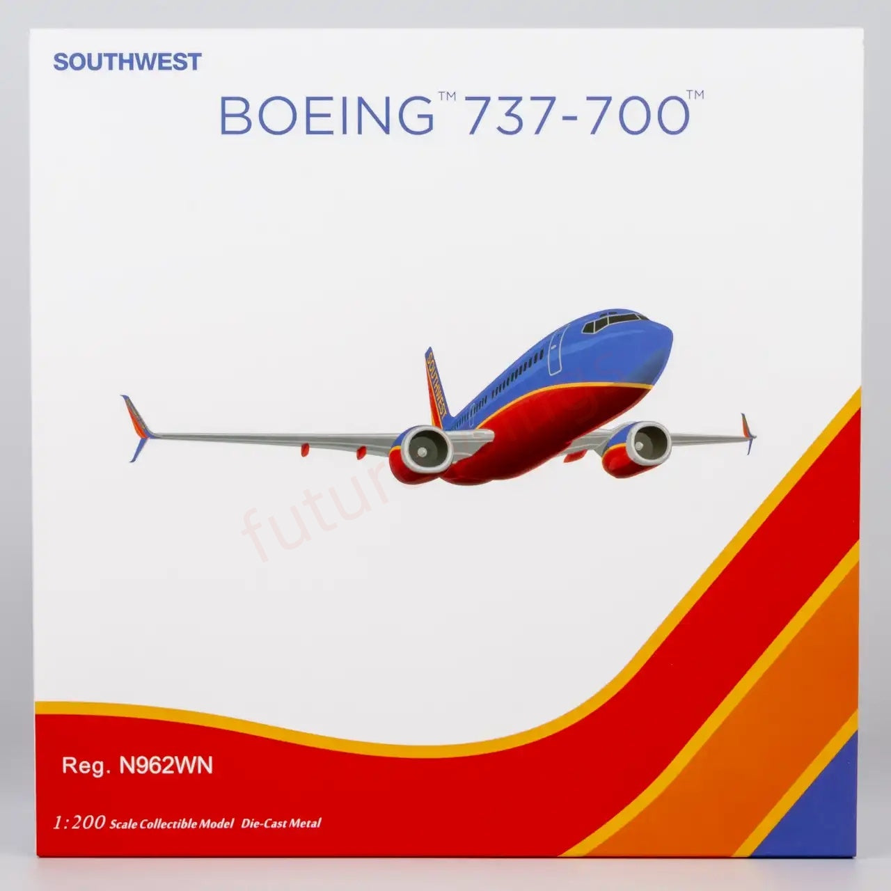 1:200 NG Models NG05037 SouthWest Airlines B737-700 N962WN Diecast Aircraft Model