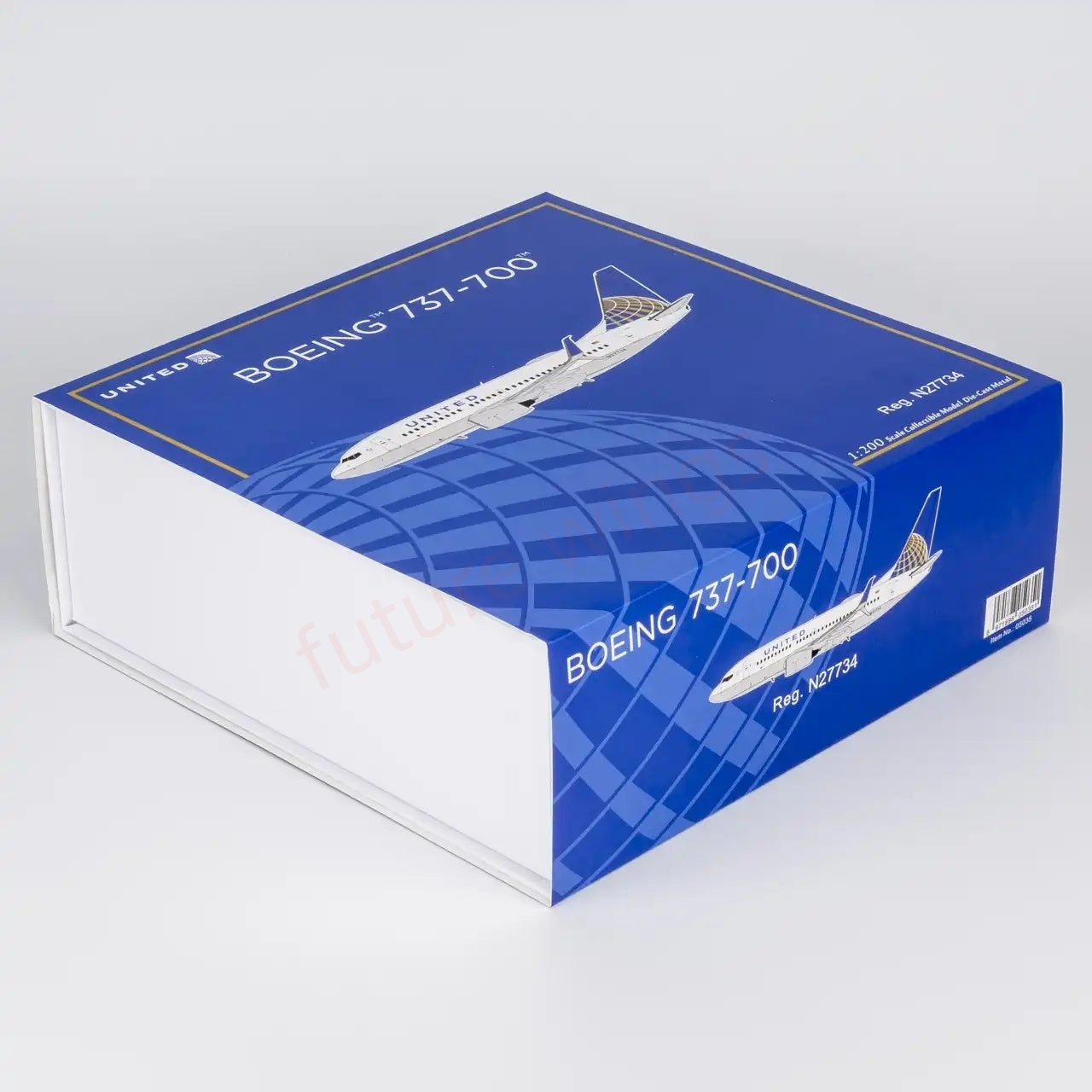 1:200 NG Models NG05035 United Airlines B737-700 N27734 Diecast Aircraft Model