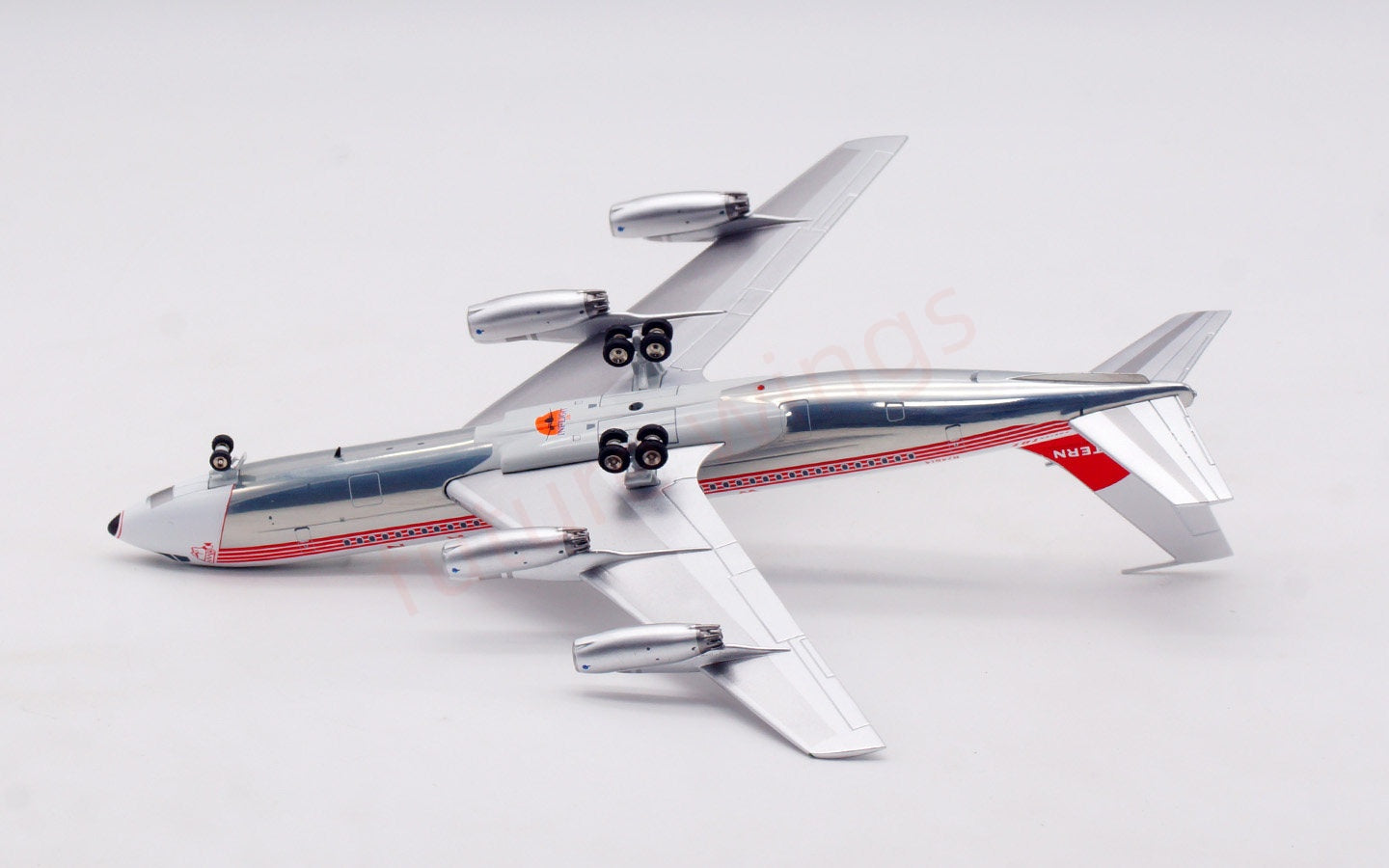 1:200 InFlight200 Western Airlines B707-100 N74614 Diecast Aircraft Model