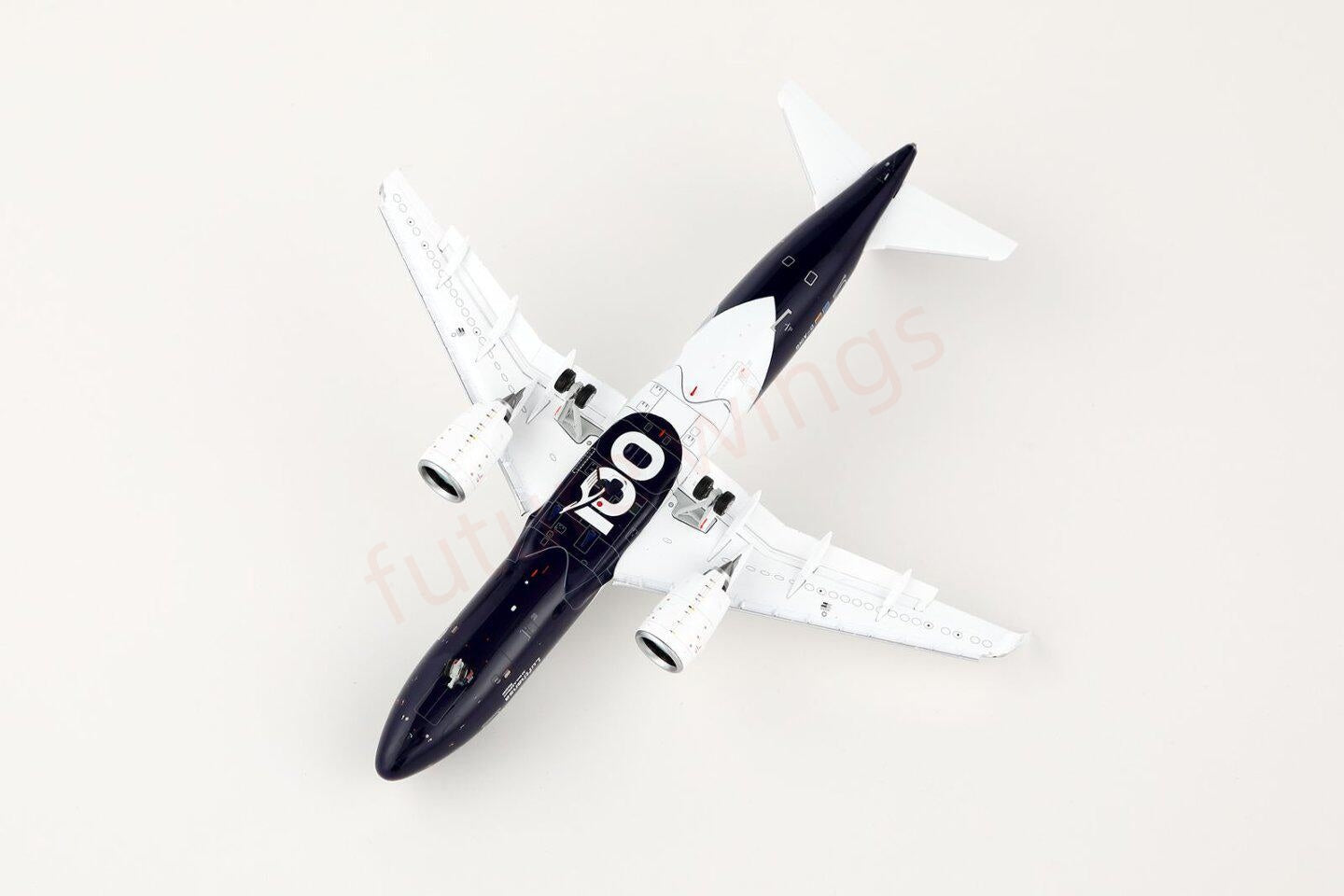 1:200 SQ Wings Lufthansa Airlines A320neo D-AING "100Years"Diecast Aircraft Model