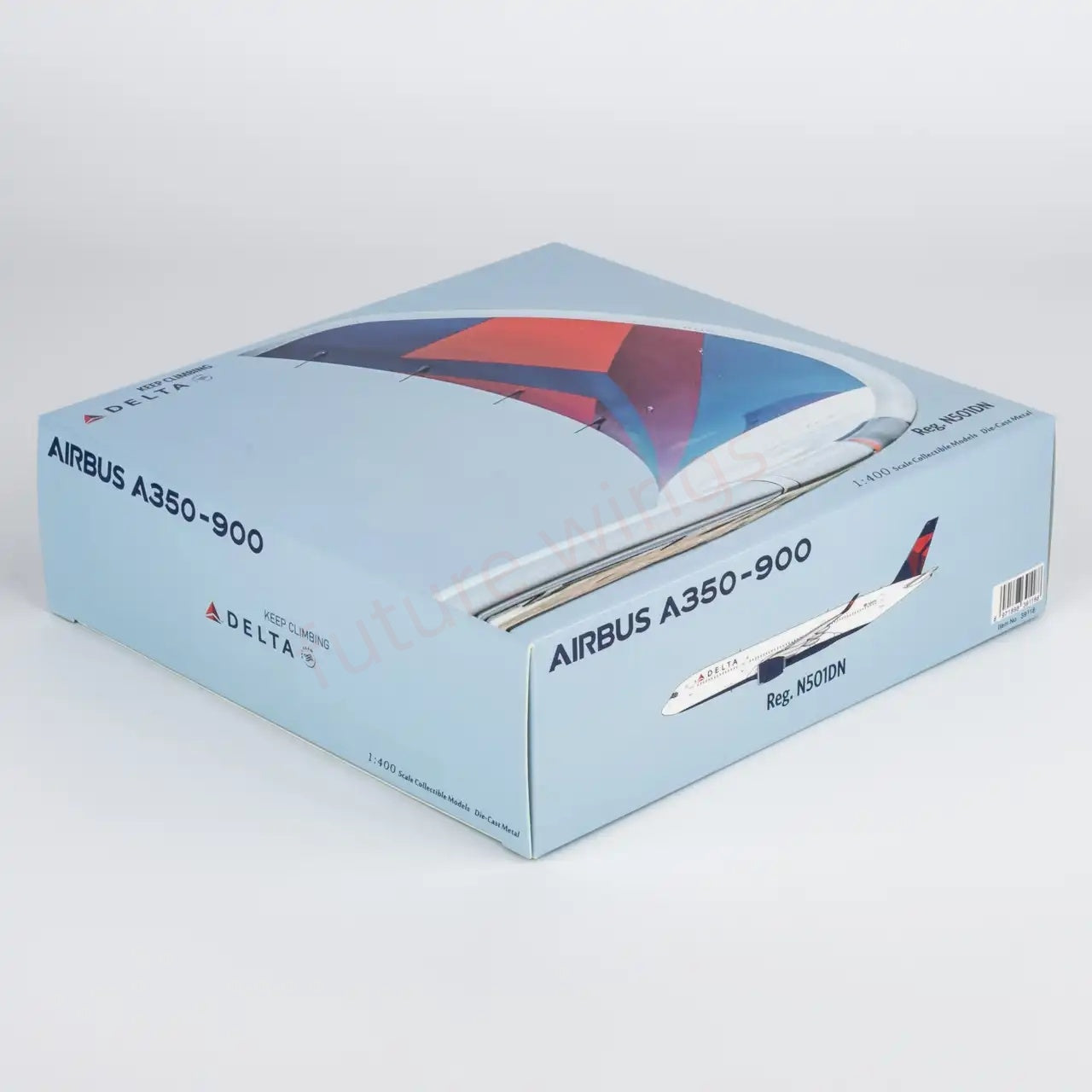 1:400 NG Models NG39118 Delta Airlines A350-900 N501DN Aircraft Model+ Free Tractor