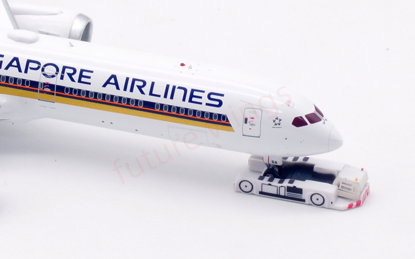 1:400 Aviation400 Singapore Airlines B787-10 9V-SDA Aircraft Model Free Tractor+Stand