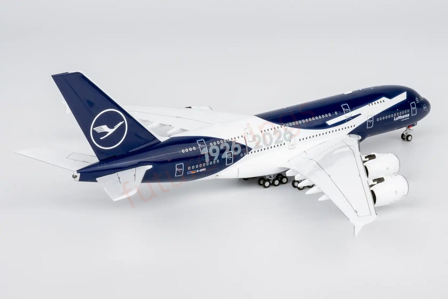 1:400 NG Models NG38002 Lufthansa Airlines A380-800 D-AIMH "100years" +Free Tractor