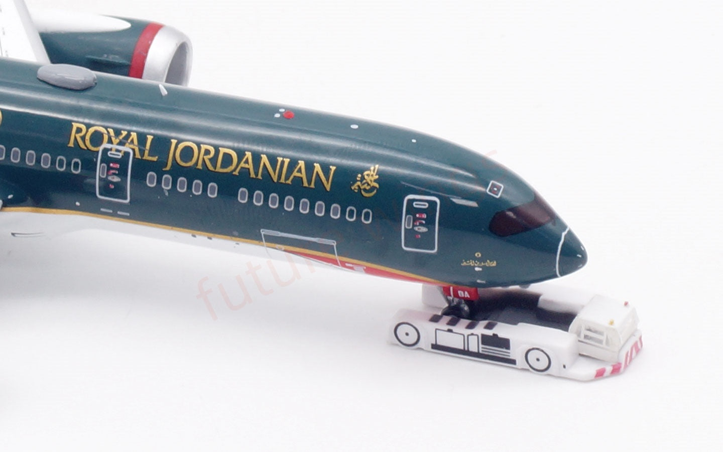 1:400 Aviation400 Royal Jordanian Airlines B787-9 JY-RBA Aircraft Model Free Tractor +Stand