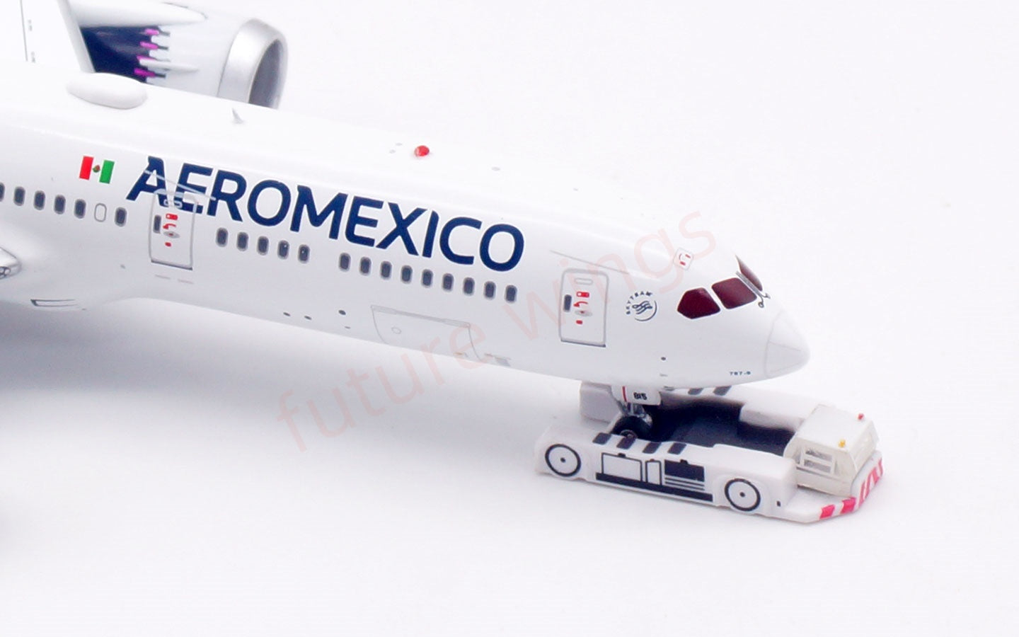 1:400 Aviation400 AeroMexico B787-9 N815AM Aircraft Model Free Tractor +Stand
