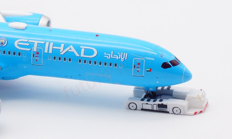1:400 Aviation400 Etihad Airways B787-9 A6-BND Aircraft Model Free Tractor+Stand