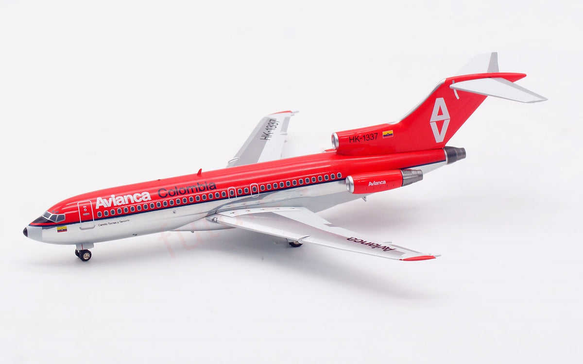 1:200 InFlight200 Avianca Colombia B727-100 HK-1337 Diecast Aircraft Model