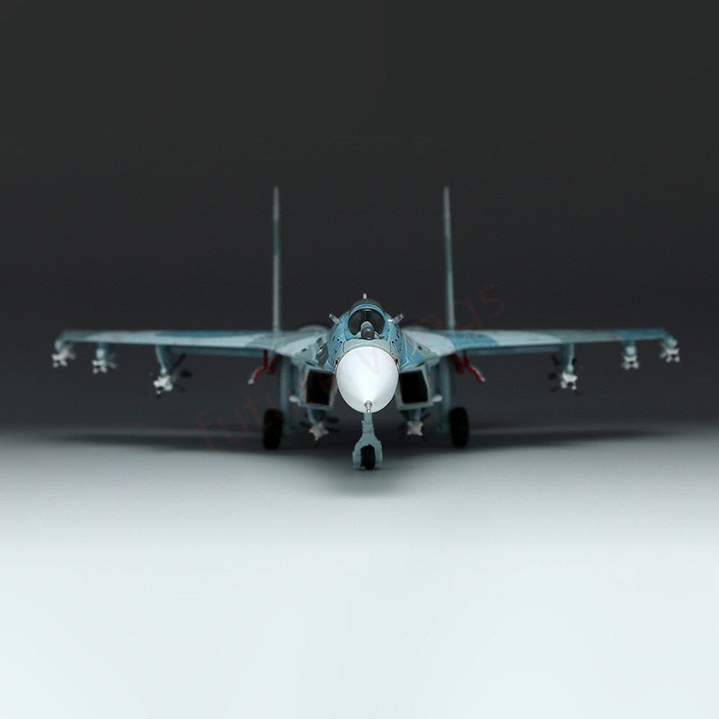 1:200 SQ Wings Russian Air Force,Su‑27P "Blue 38" 2002 Diecast Aircraft Model
