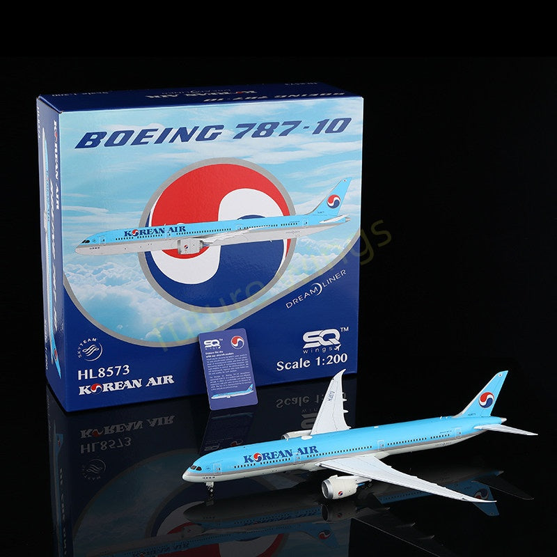 1:200 SQ Wings Korean Air B787-10 HL8573 Diecast Aircraft Model