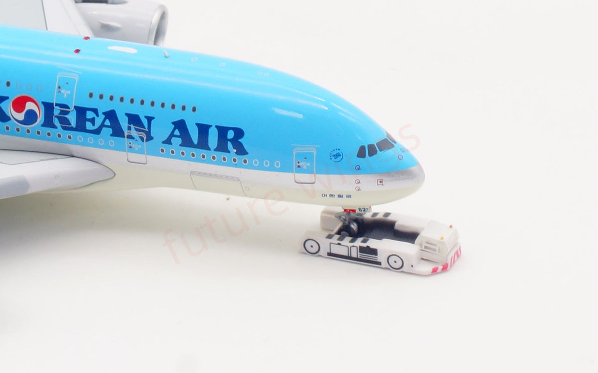 1:400 Aviation400 Korean Air A380 HL7621 Aircraft Model Free Tractor+Stand