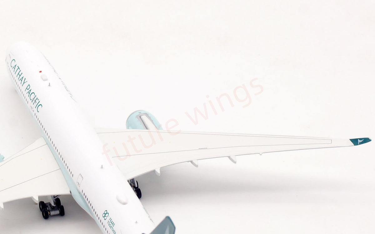 1:400 Aviation400 Cathay Pacific A350-900 B-LRP Aircraft Model+Free Tractor and Stand