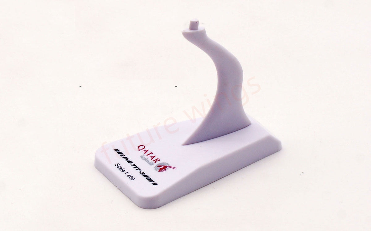 1:400 Aviation400 Qatar Airways B777-300ER A7-BEH Aircraft Model Free Tractor+Stand