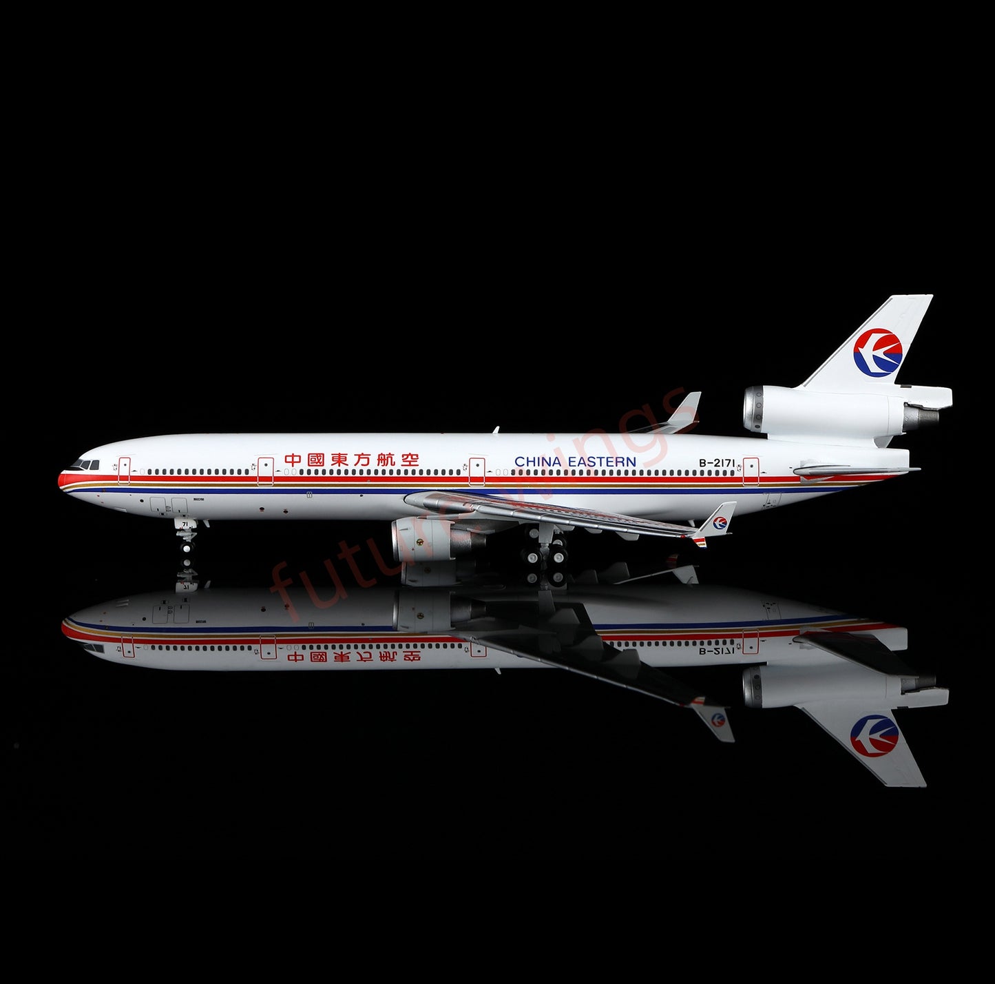 1:400 HX Models China Eastern McDonnell MD-11 B-2171 B-2172 B-2173 B-2174 B-2175 Aircraft Model+Free Tractor