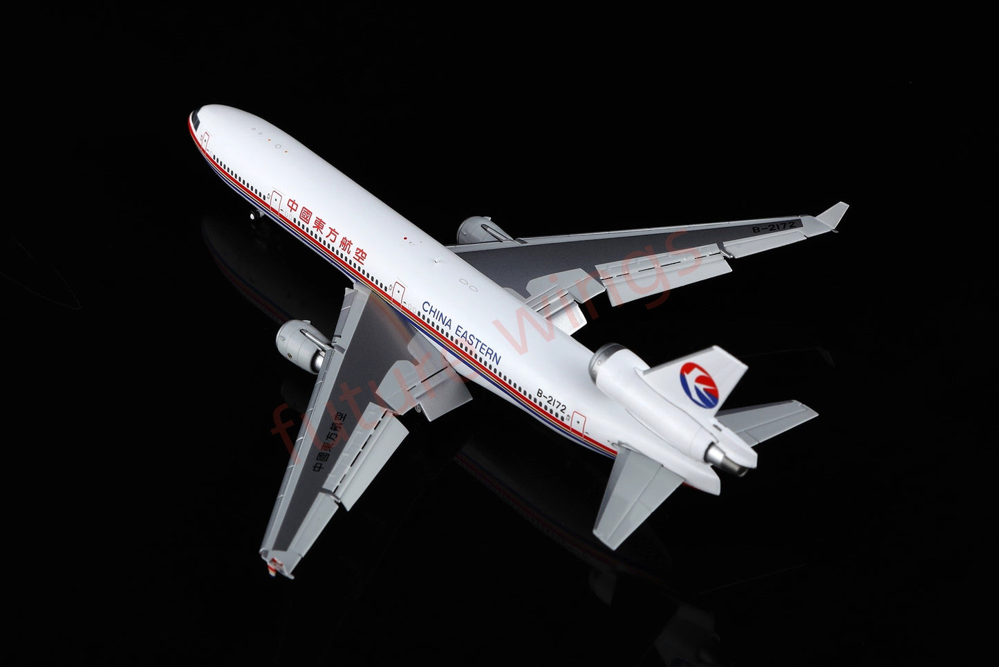 1:400 HX Models China Eastern McDonnell MD-11 B-2171 B-2172 B-2173 B-2174 B-2175 Aircraft Model+Free Tractor