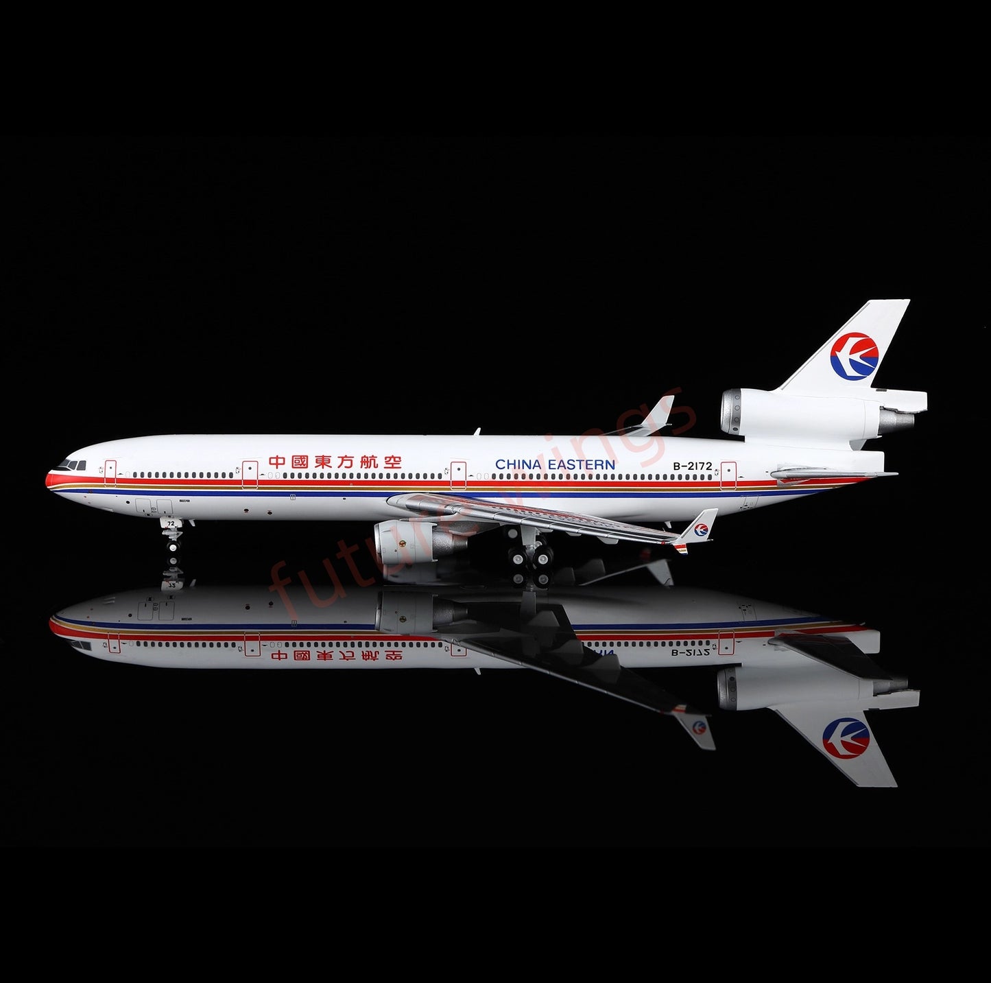 1:400 HX Models China Eastern McDonnell MD-11 B-2171 B-2172 B-2173 B-2174 B-2175 Aircraft Model+Free Tractor