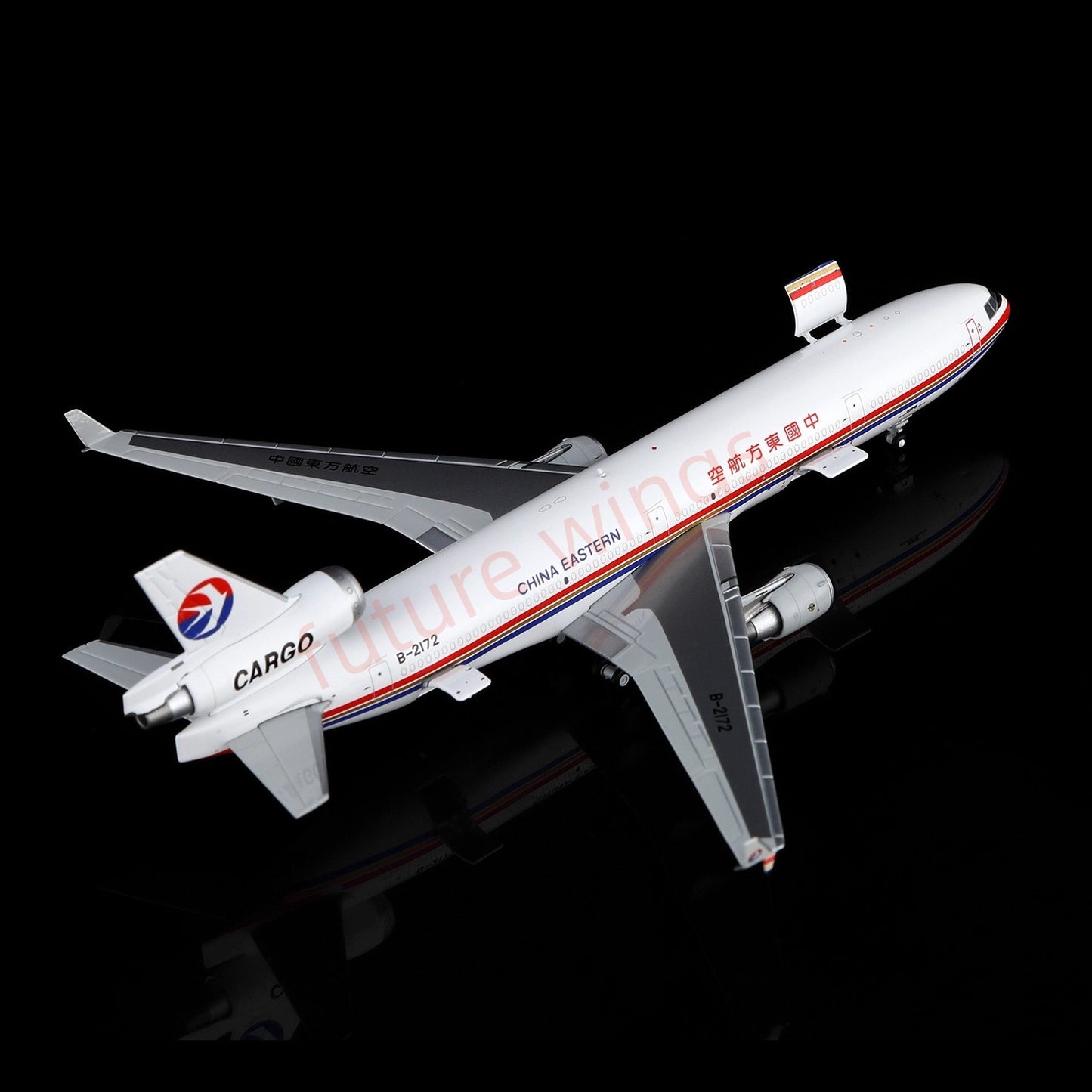 1:400 HX Models China Eastern McDonnell MD-11 B-2171 B-2172 B-2173 B-2174 B-2175 Aircraft Model+Free Tractor