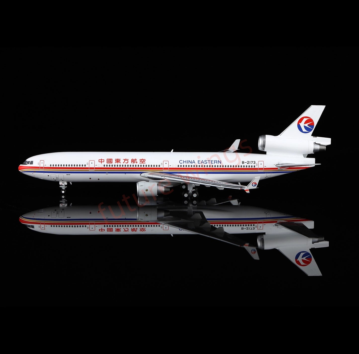 1:400 HX Models China Eastern McDonnell MD-11 B-2171 B-2172 B-2173 B-2174 B-2175 Aircraft Model+Free Tractor
