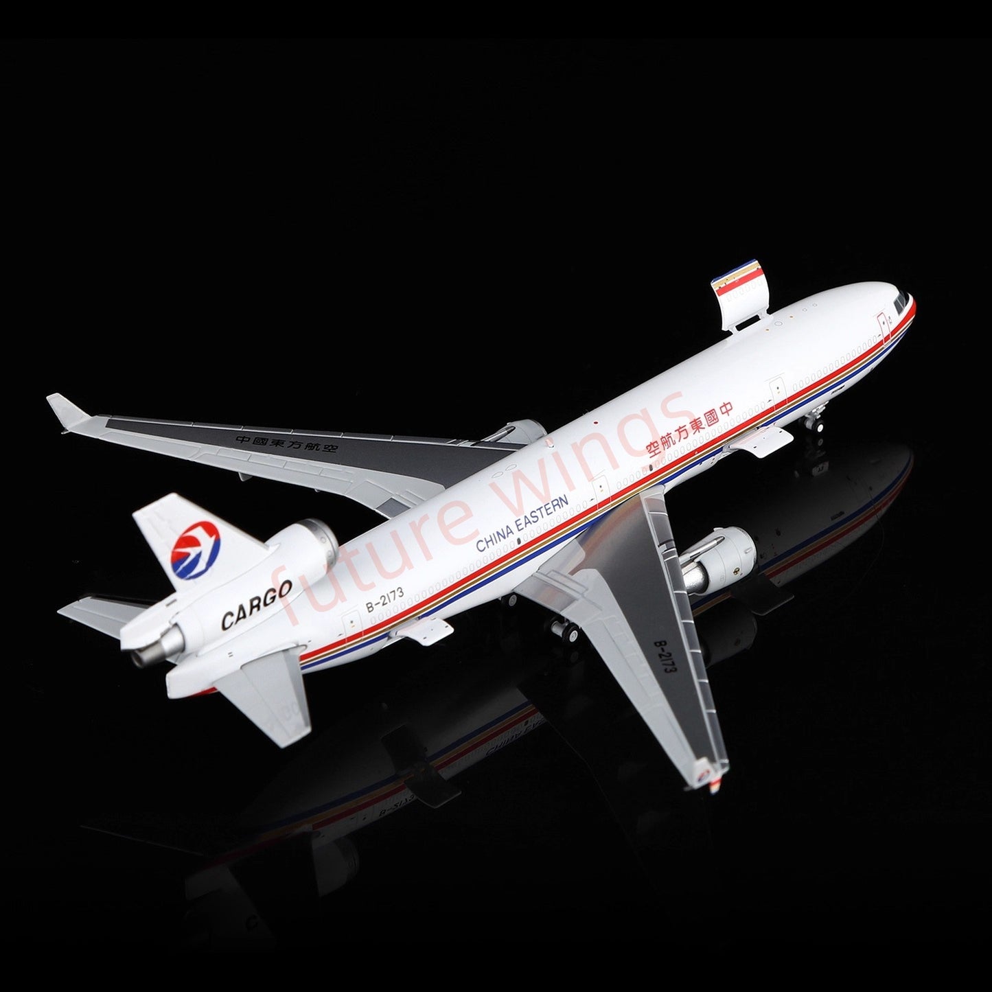 1:400 HX Models China Eastern McDonnell MD-11 B-2171 B-2172 B-2173 B-2174 B-2175 Aircraft Model+Free Tractor