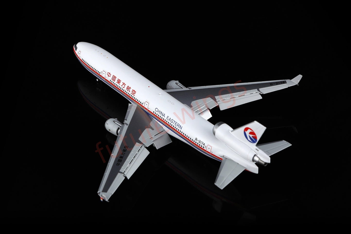 1:400 HX Models China Eastern McDonnell MD-11 B-2171 B-2172 B-2173 B-2174 B-2175 Aircraft Model+Free Tractor