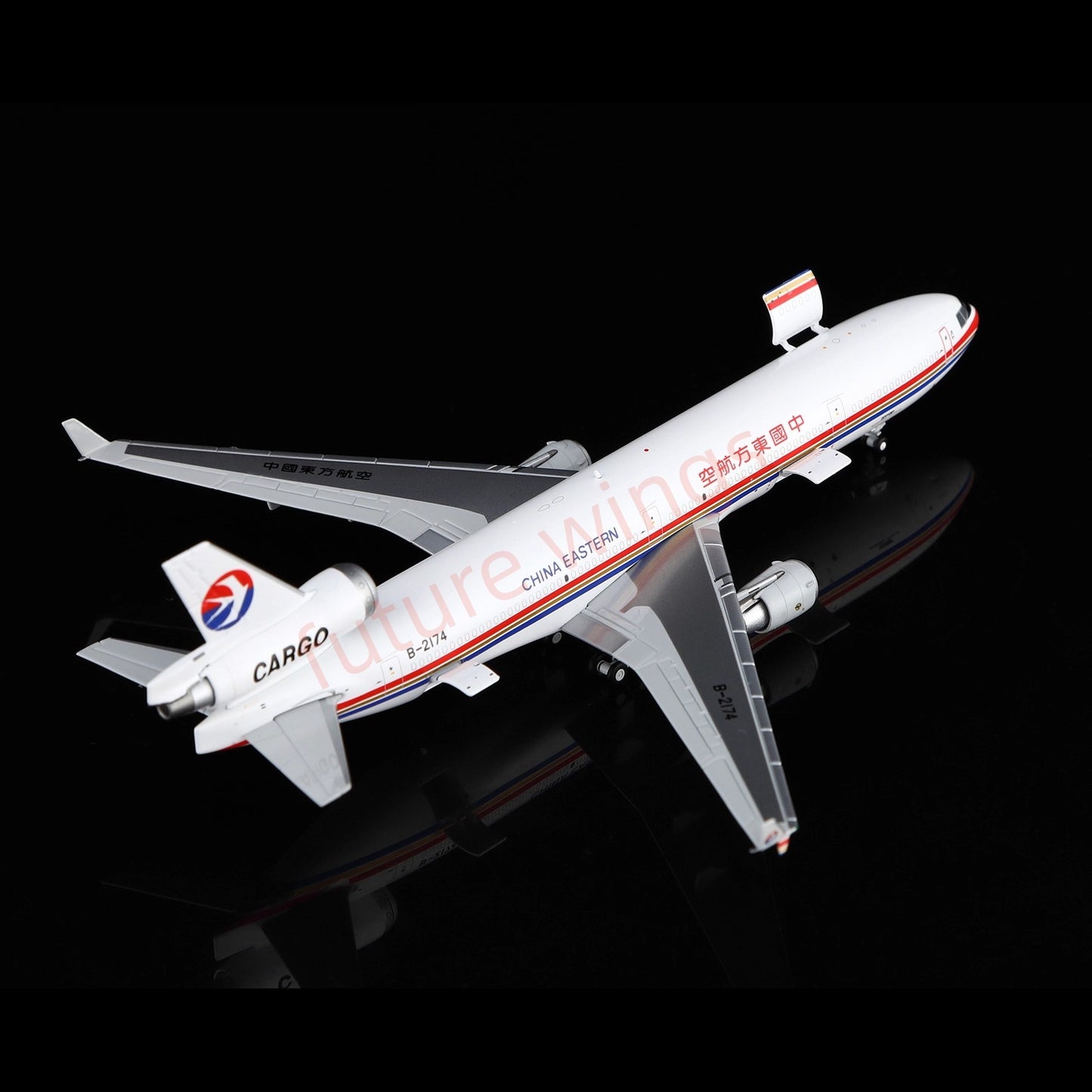 1:400 HX Models China Eastern McDonnell MD-11 B-2171 B-2172 B-2173 B-2174 B-2175 Aircraft Model+Free Tractor