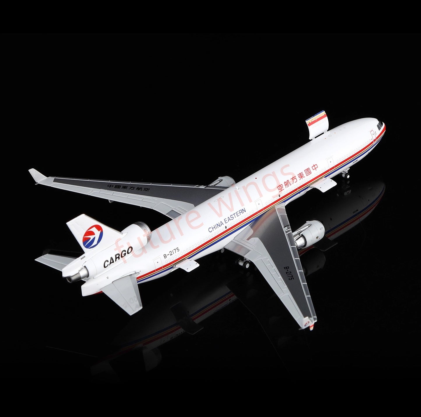 1:400 HX Models China Eastern McDonnell MD-11 B-2171 B-2172 B-2173 B-2174 B-2175 Aircraft Model+Free Tractor
