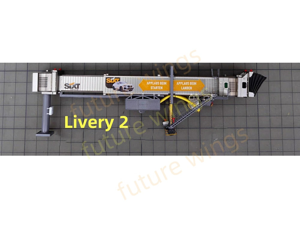 1:200 Hanger08 Highly Details Diecast Airport GSE Boarding Bridge
