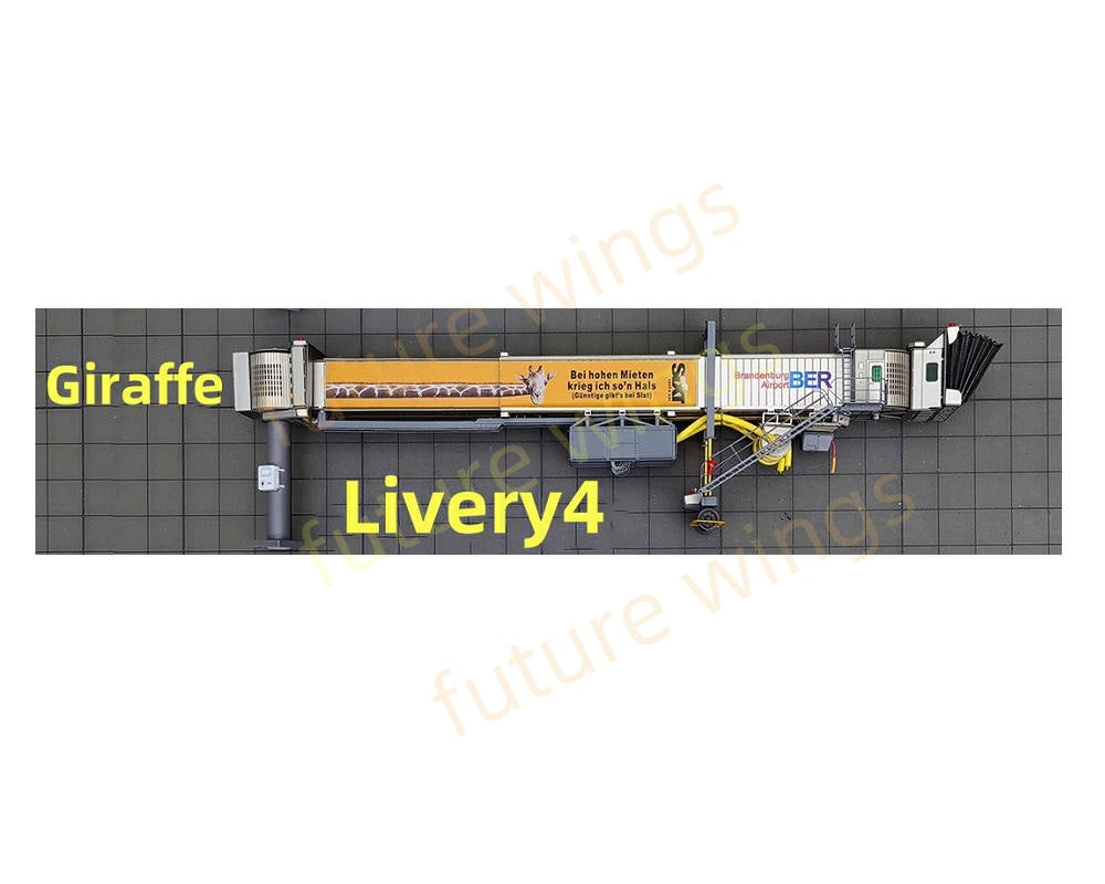 1:200 Hanger08 Highly Details Diecast Airport GSE Boarding Bridge