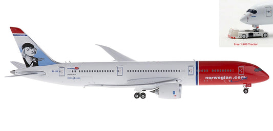 1:400 Phoenix PH11247 Norwegian Air Shuttle Boeing 787-9 EI-LNI +Free Tractor