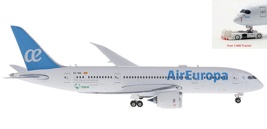 1:400 Phoenix PH11298 Air Europa Boeing 787-8 EC-MIG+Free Tractor