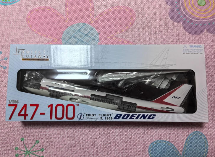 (Super Rare)1:144 Dragon Boeing 747-100 N7470"First Flight"Aircraft Model With Stand