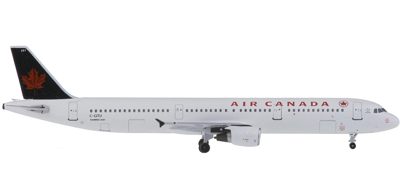 (Rare)1:400 AeroClassics AC19185 Air Canada Airbus A321 C-GITU+Free Tractor