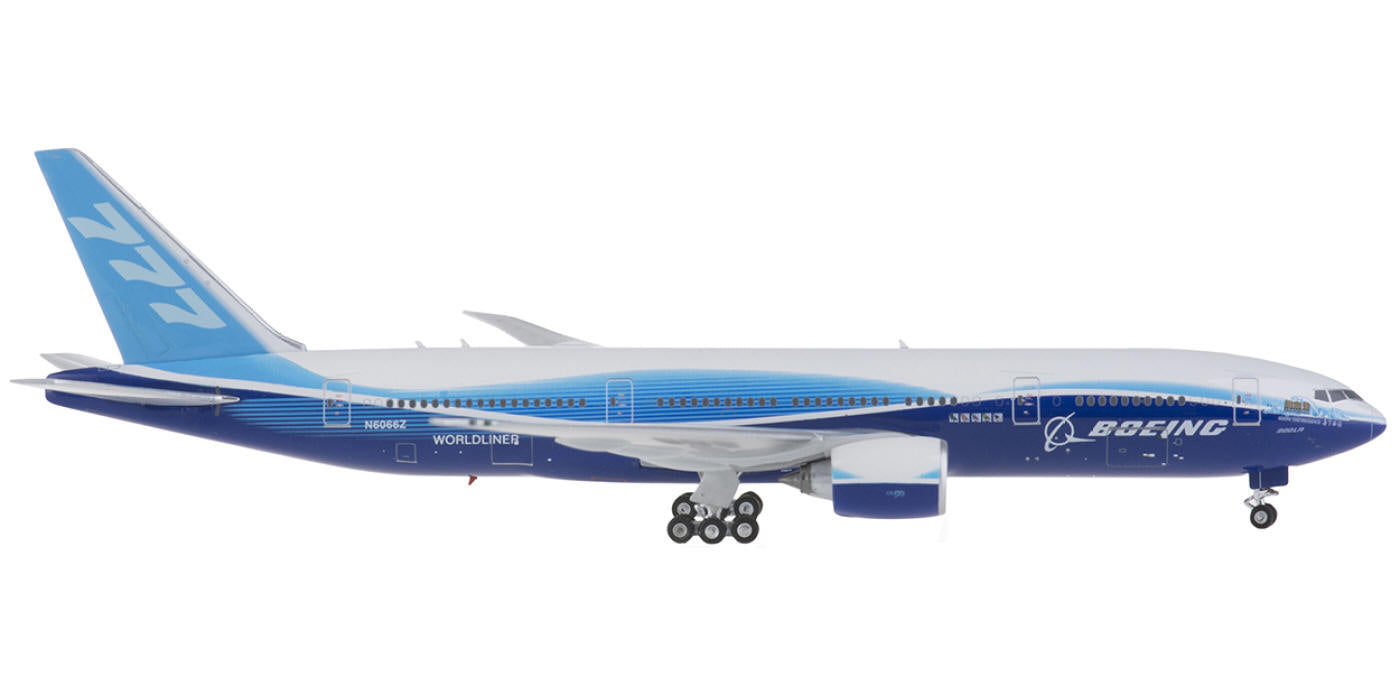 1:400 Phoenix PH11445 Boeing House Color Boeing 777-200LR N6066Z+Free Tractor