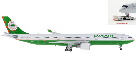 1:400 Phoenix PH11272 EVA Air Airbus A330-300 B-16335+Free Tractor