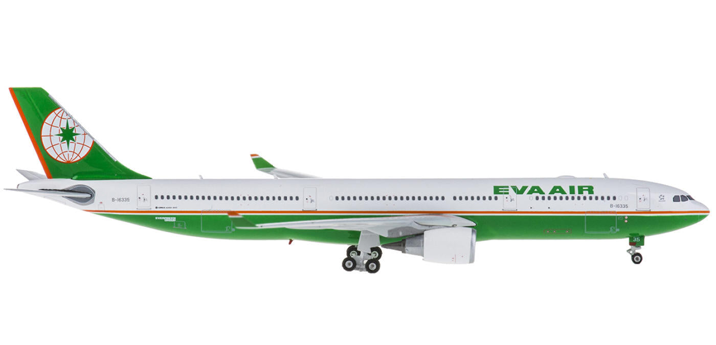 1:400 Phoenix PH11272 EVA Air Airbus A330-300 B-16335+Free Tractor