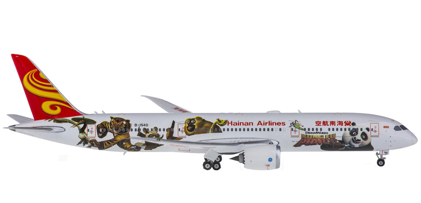 1:400 Phoenix PH04110 Hainan Airlines Boeing 787-9 B-1540+Free Tractor
