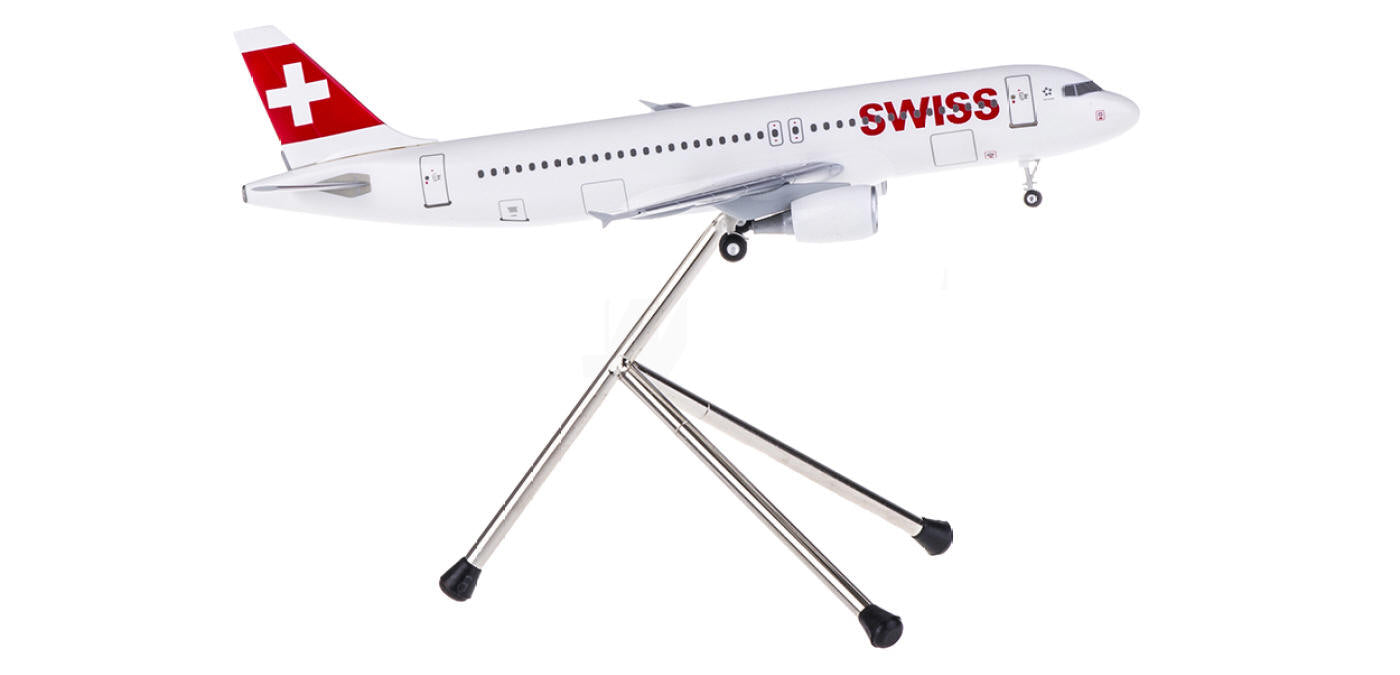 1:200 Hogan Wings A180GRSJJ Swiss Airlines Airbus A320