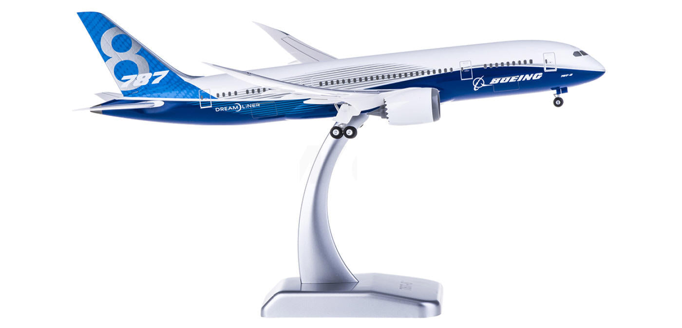 1:200 Hogan Wings HG10857GR Boeing 787-8 Boeing House Color