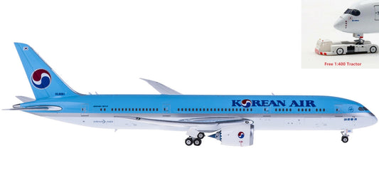 1:400 Phoenix PH04126 Korean Air Boeing 787-9 HL8081+Free Tractor
