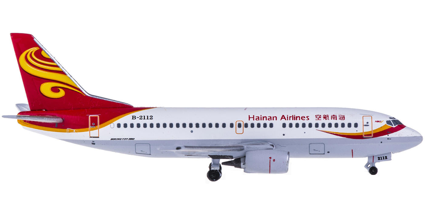 (Rare)1:400 AeroClassics AC4B2112 Hainan Airlines Boeing 737-300 B-2112+Free Tractor