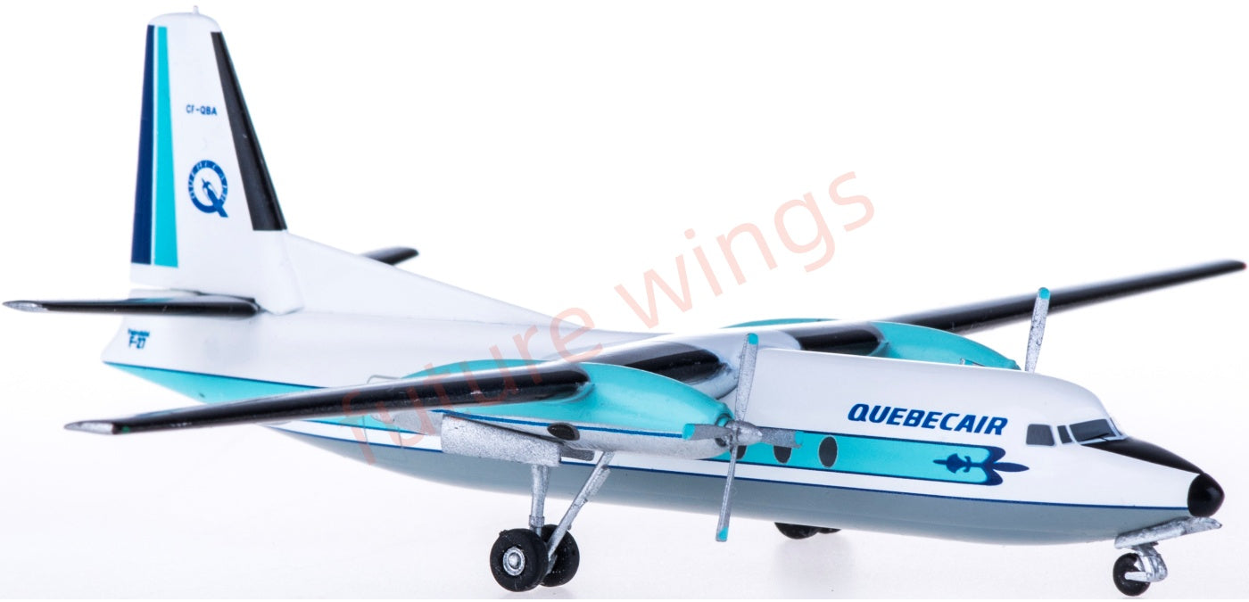 1:200 AeroClassics AC219418 Quebecair Fairchild F-27 CF-QBA Aircraft Model