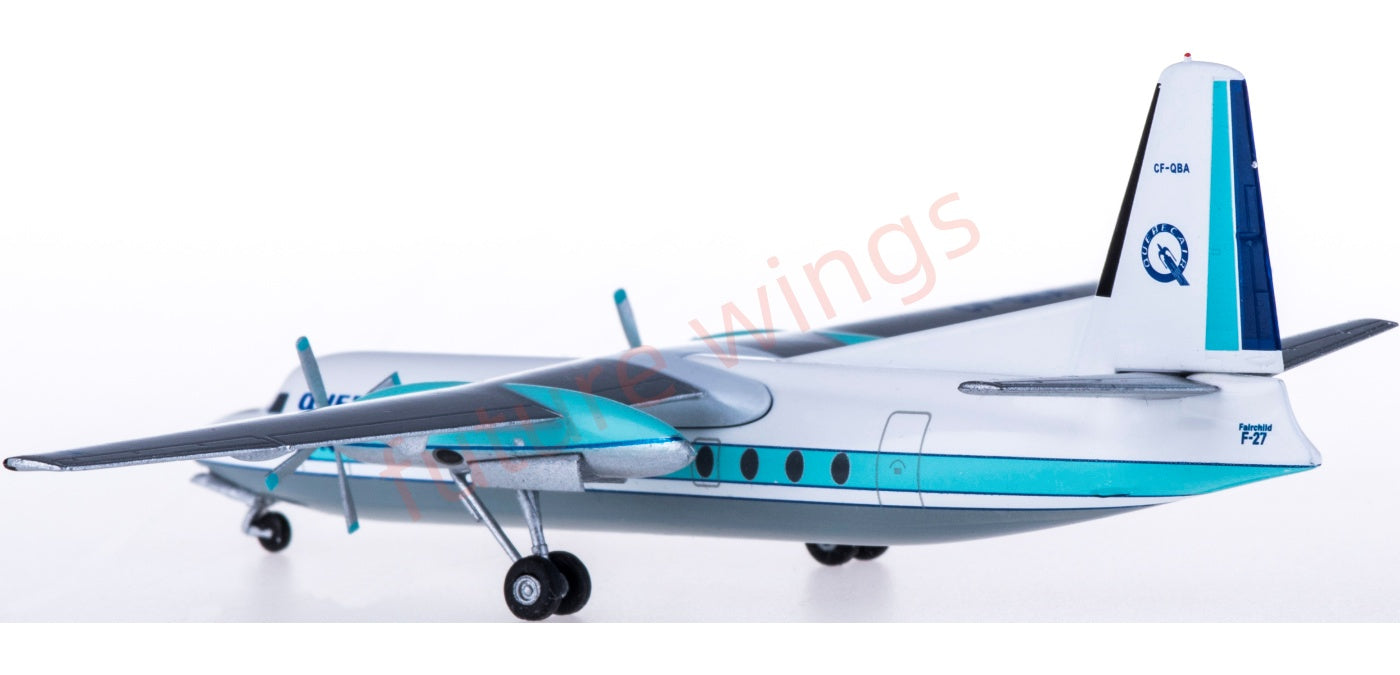 1:200 AeroClassics AC219418 Quebecair Fairchild F-27 CF-QBA Aircraft Model