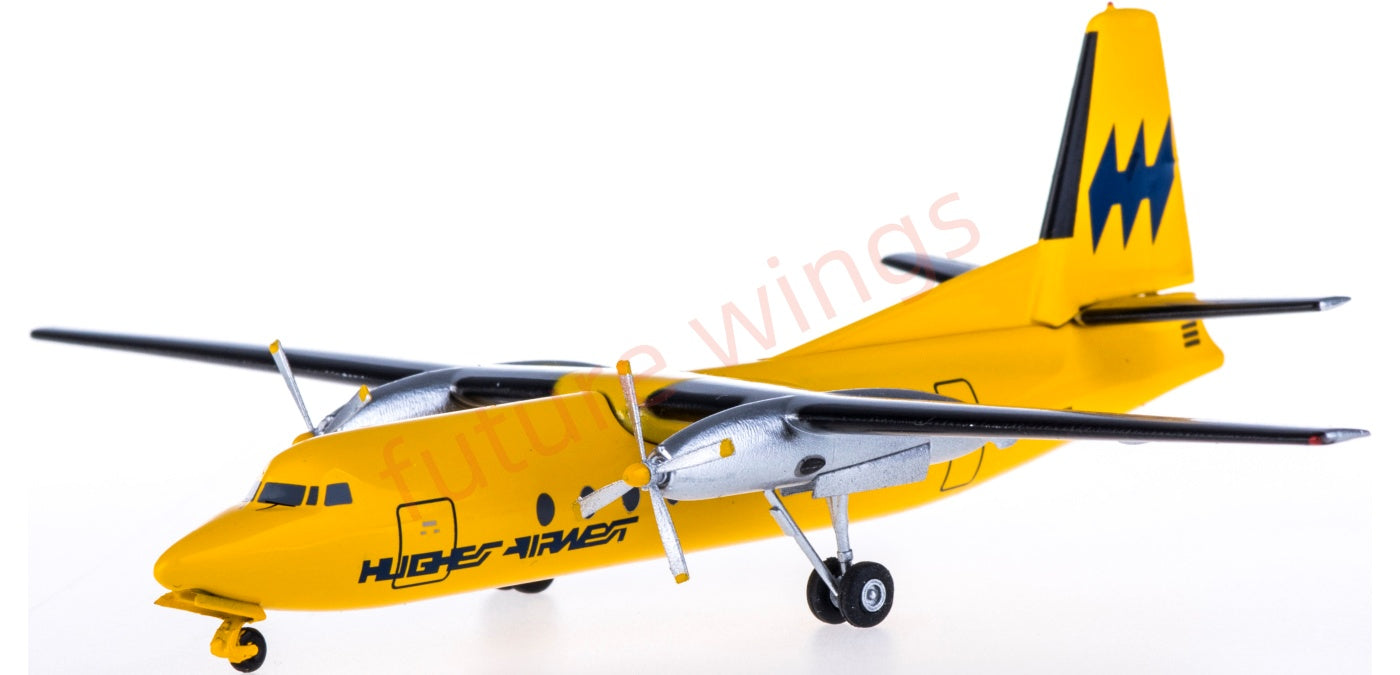 1:200 AeroClassics AC219417 Hughes Airwest Fairchild F-27 N756L Aircraft Model