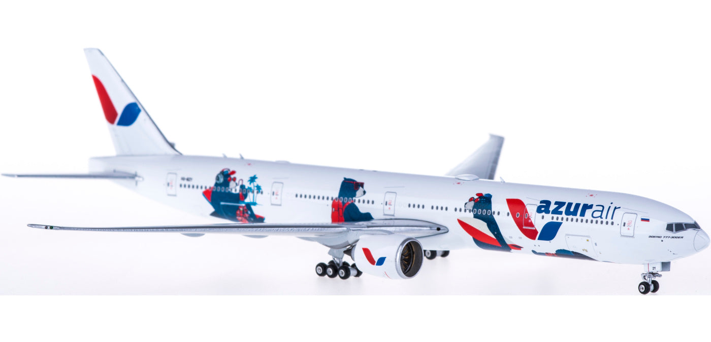 1:400 Phoenix PH11495 Azur Air Boeing 777-300ER VQ-BZY+Free Tractor