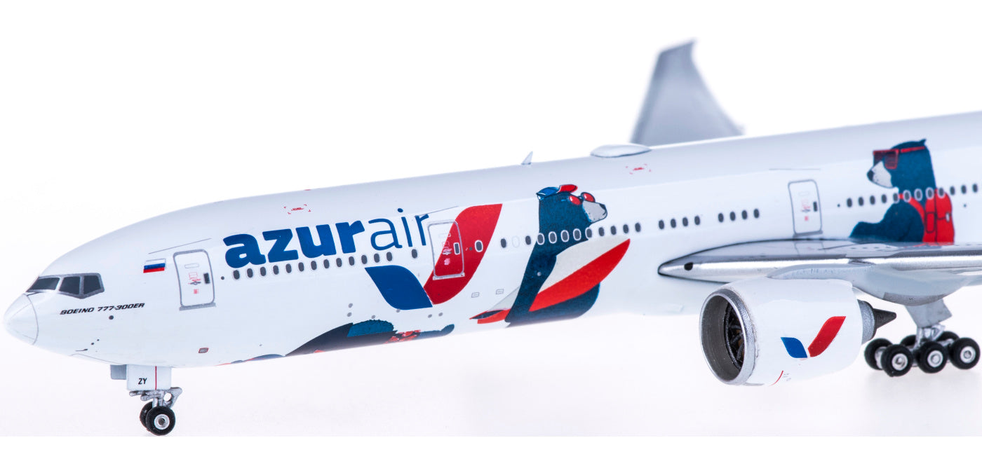1:400 Phoenix PH11495 Azur Air Boeing 777-300ER VQ-BZY+Free Tractor