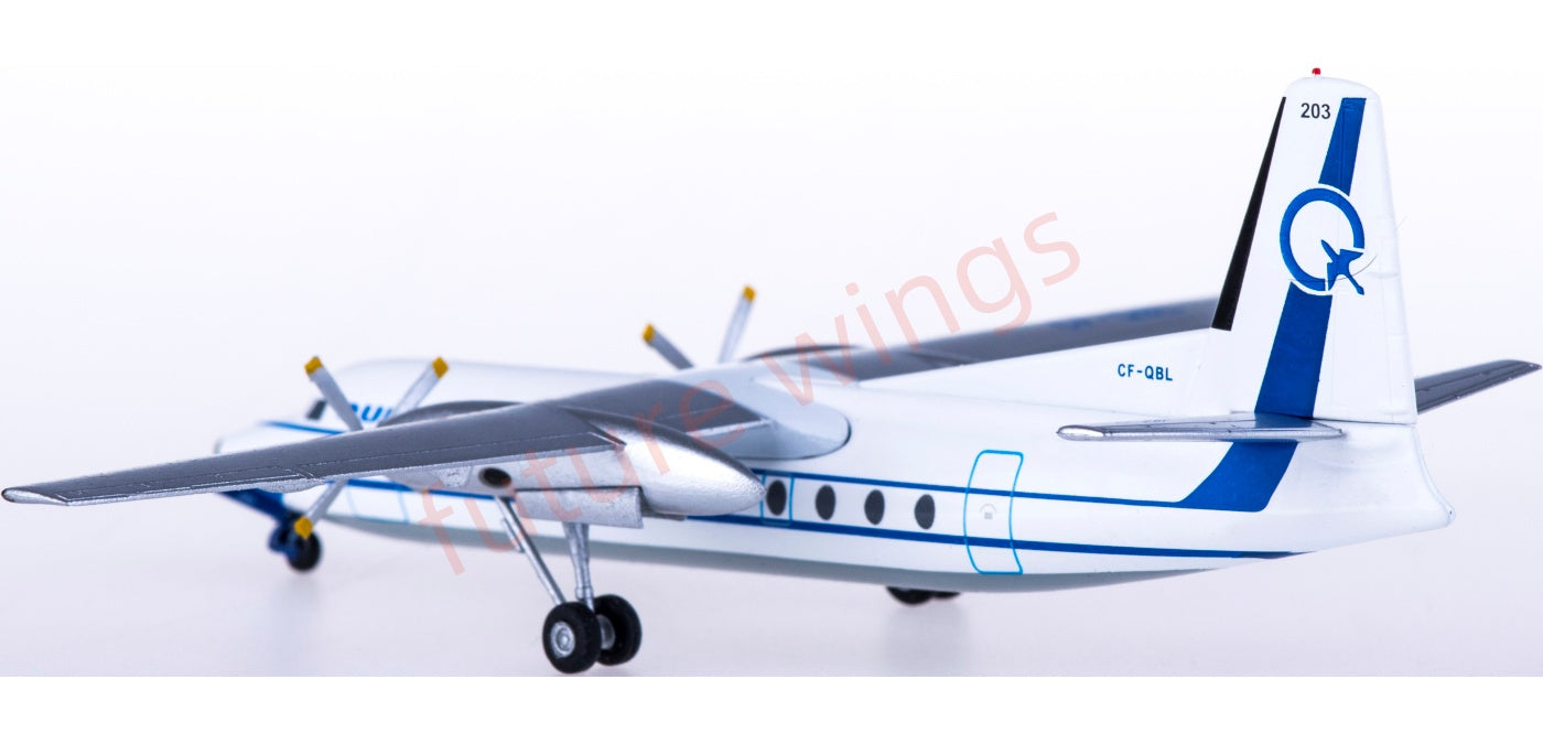 1:200 AeroClassics AC219419 Quebecair Fokker F-27 CF-QBL Aircraft Model