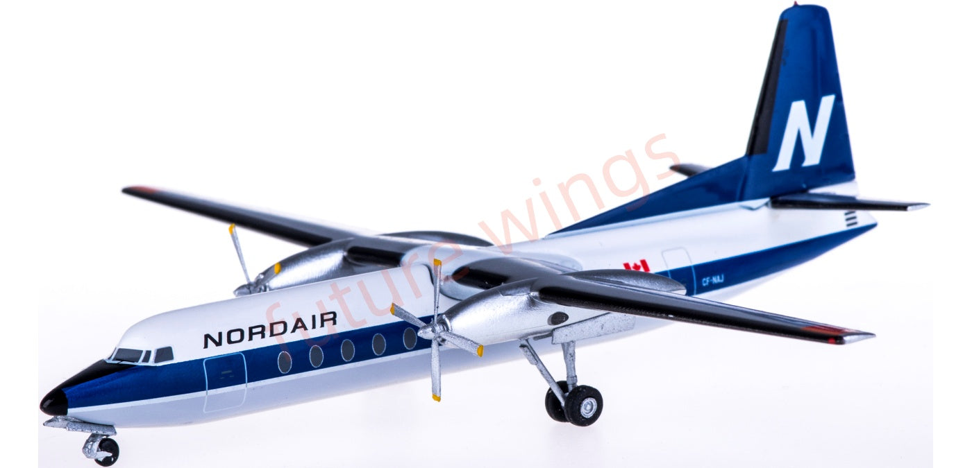 1:200 AeroClassics AC219450 Nordair Fokker F-27 CF-NAJ Aircraft Model