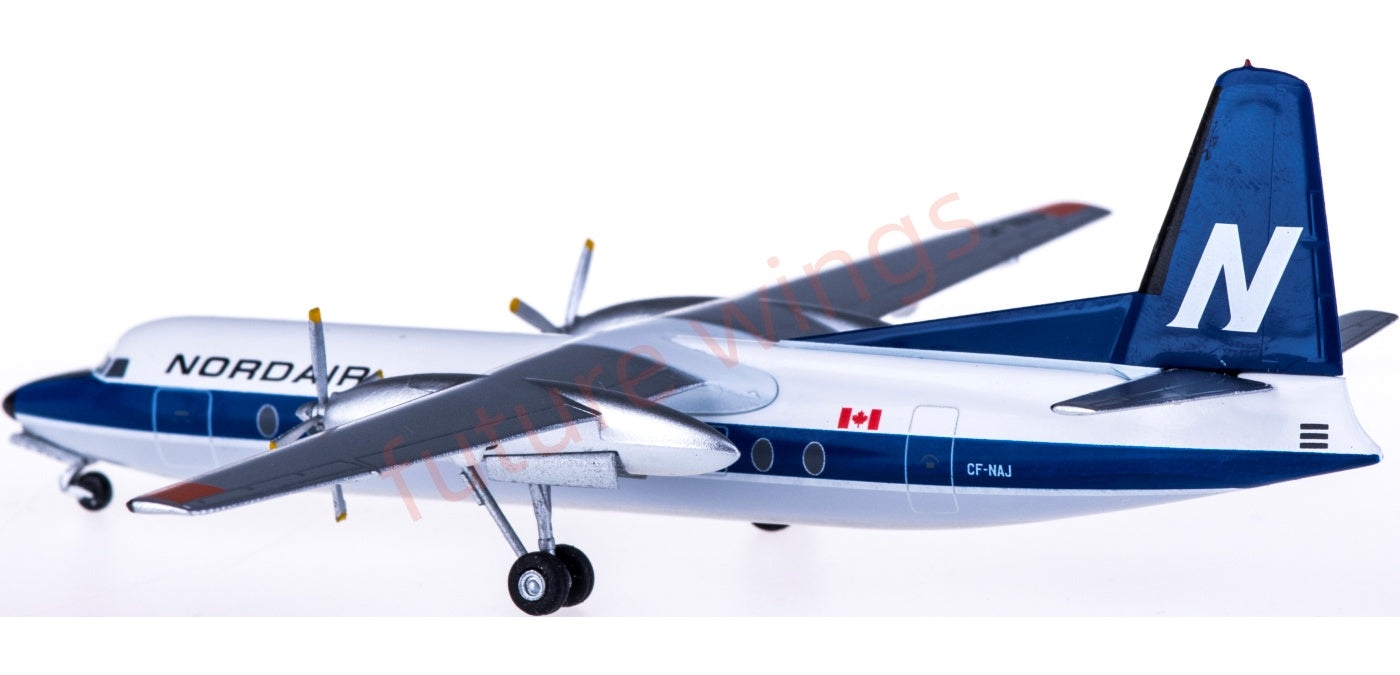 1:200 AeroClassics AC219450 Nordair Fokker F-27 CF-NAJ Aircraft Model