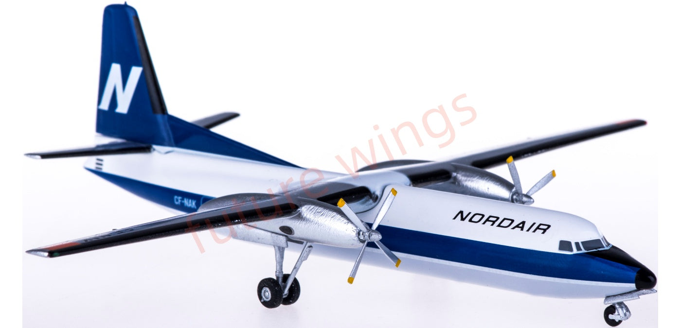 1:200 AeroClassics AC219451 Nordair Fokker F-27 CF-NAK Aircraft Model