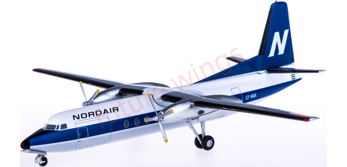 1:200 AeroClassics AC219451 Nordair Fokker F-27 CF-NAK Aircraft Model