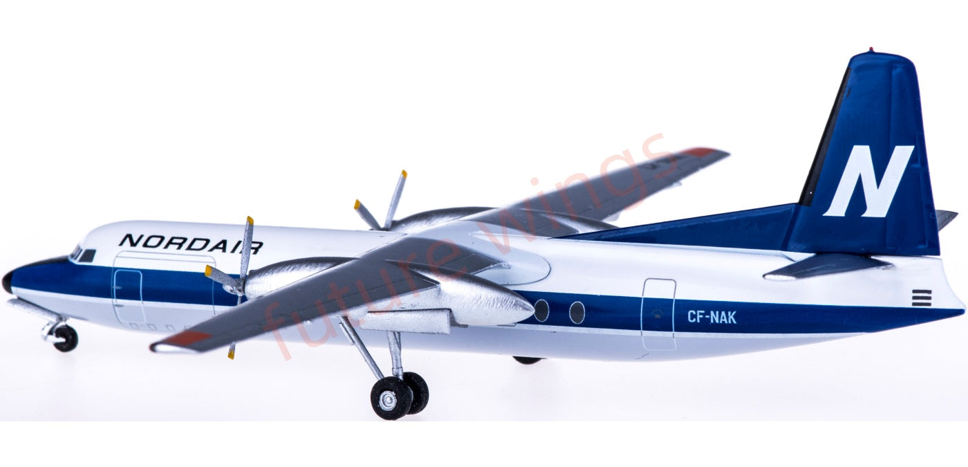 1:200 AeroClassics AC219451 Nordair Fokker F-27 CF-NAK Aircraft Model